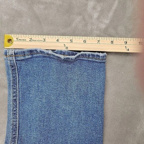Old Navy Womens Jeans Size 0 Button Fly Extra High Rise Kicker Boot Cut 25x31 - Picture 11 of 11